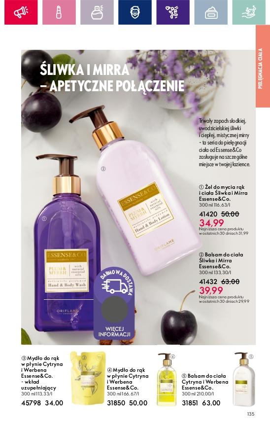 Gazetka promocyjna Oriflame str. 135