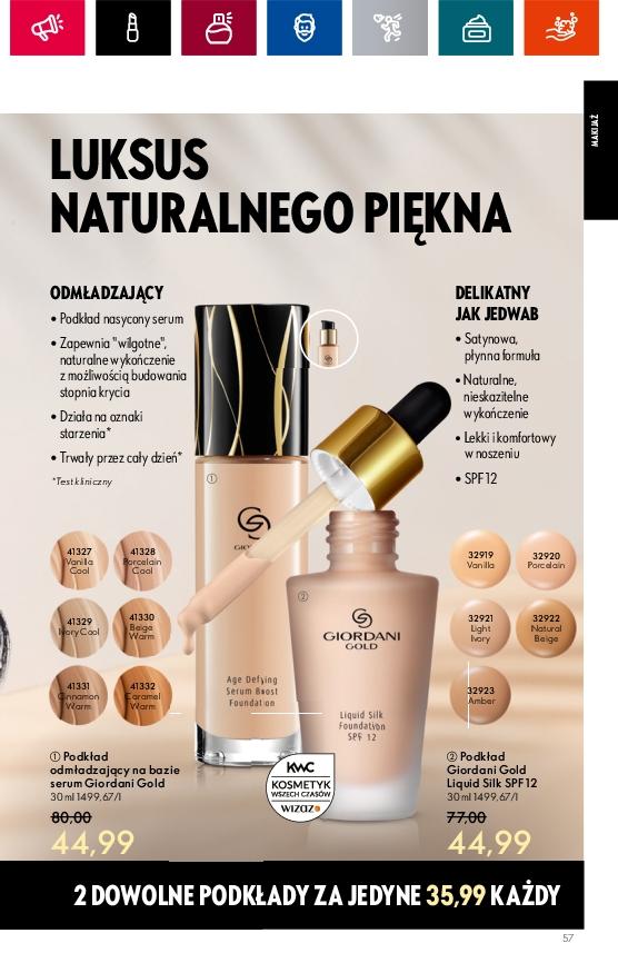 Gazetka promocyjna Oriflame str. 57