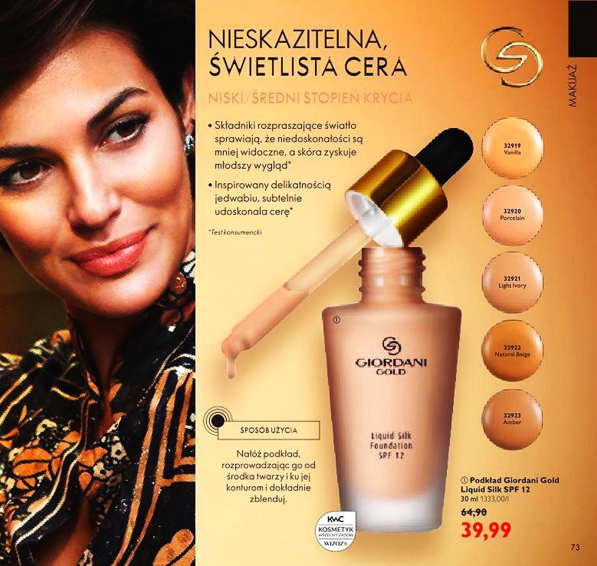 Gazetka promocyjna Oriflame str. 73