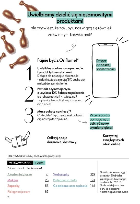 Gazetka promocyjna Oriflame str. 2