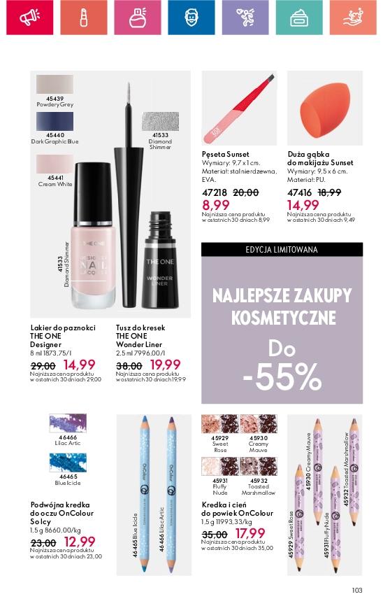 Gazetka promocyjna Oriflame str. 103