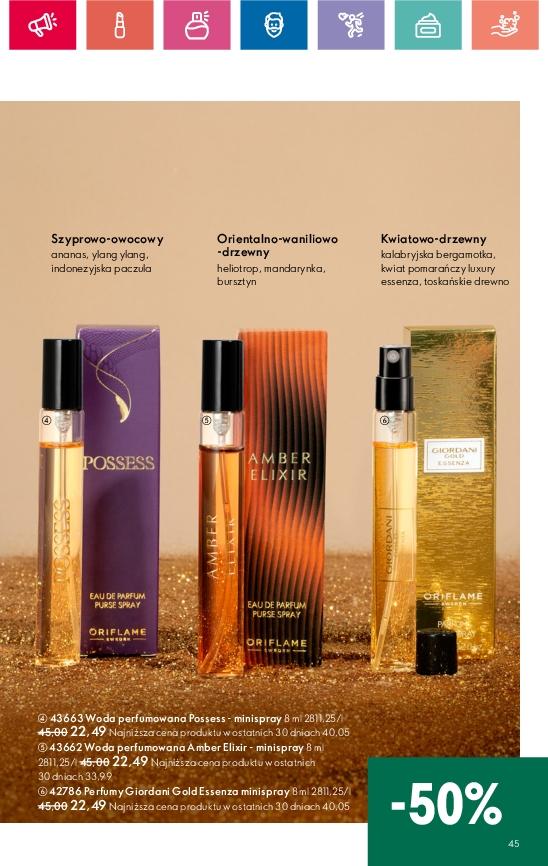 Gazetka promocyjna Oriflame str. 45