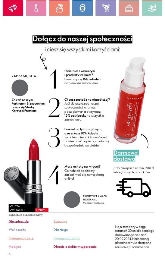 Gazetka promocyjna Oriflame str. 6