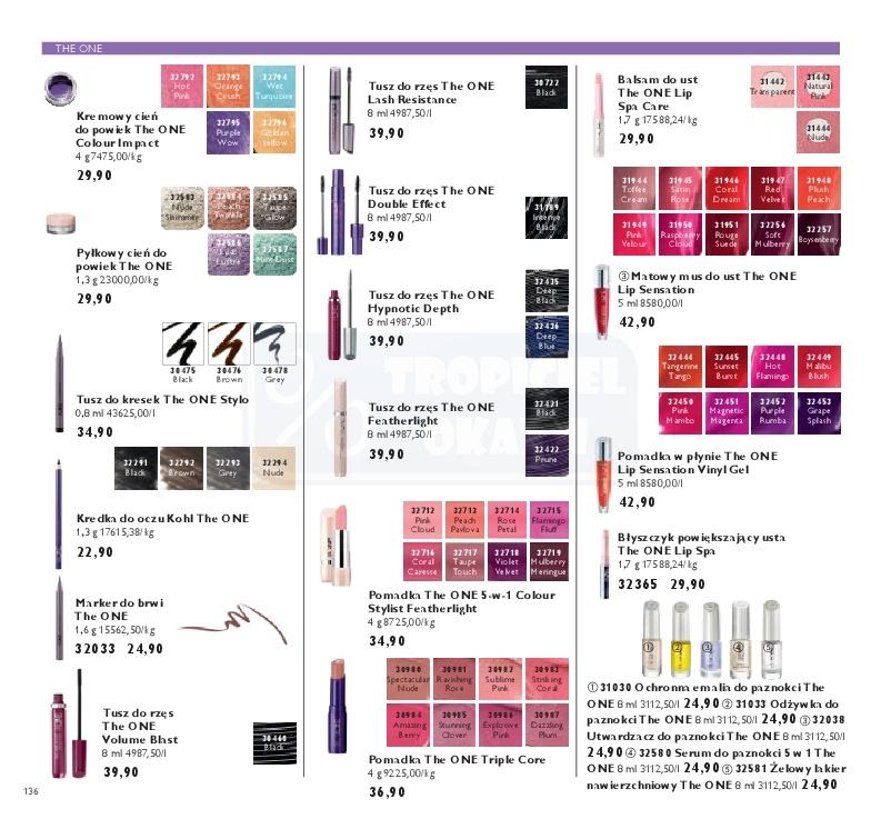 Gazetka promocyjna Oriflame str. 136