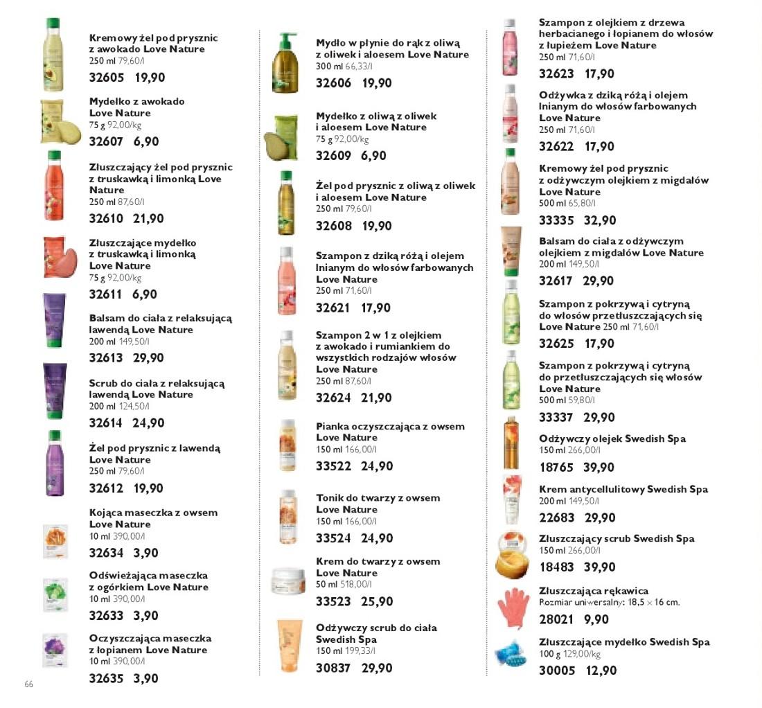 Gazetka promocyjna Oriflame str. 66