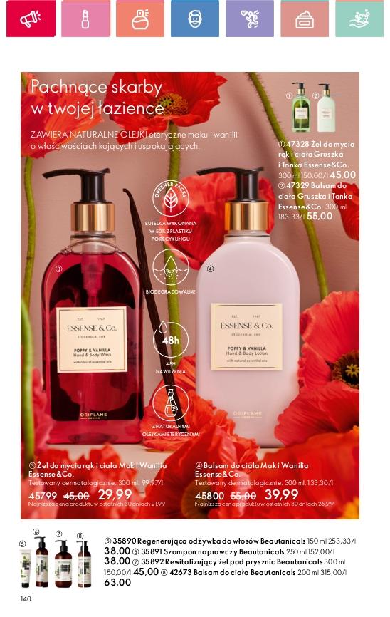 Gazetka promocyjna Oriflame str. 140