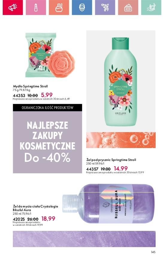 Gazetka promocyjna Oriflame str. 145