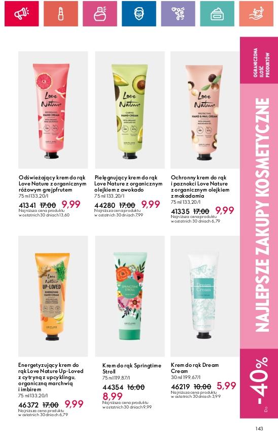 Gazetka promocyjna Oriflame str. 143