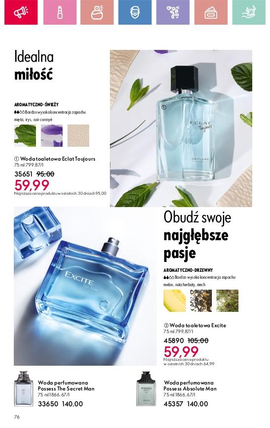 Gazetka promocyjna Oriflame str. 76