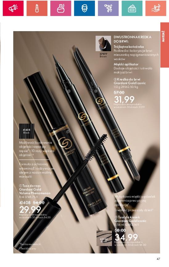 Gazetka promocyjna Oriflame str. 47