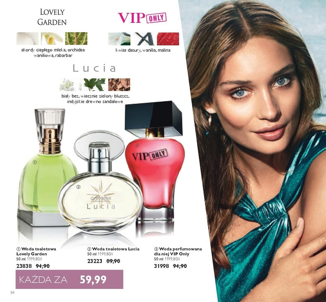 Gazetka promocyjna Oriflame str. 54