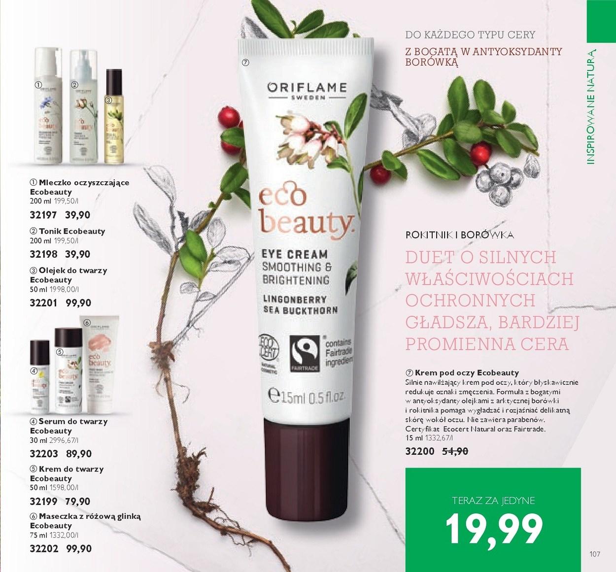 Gazetka promocyjna Oriflame str. 107