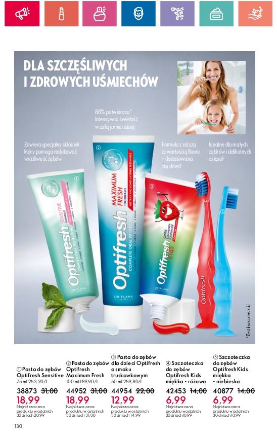 Gazetka promocyjna Oriflame str. 130