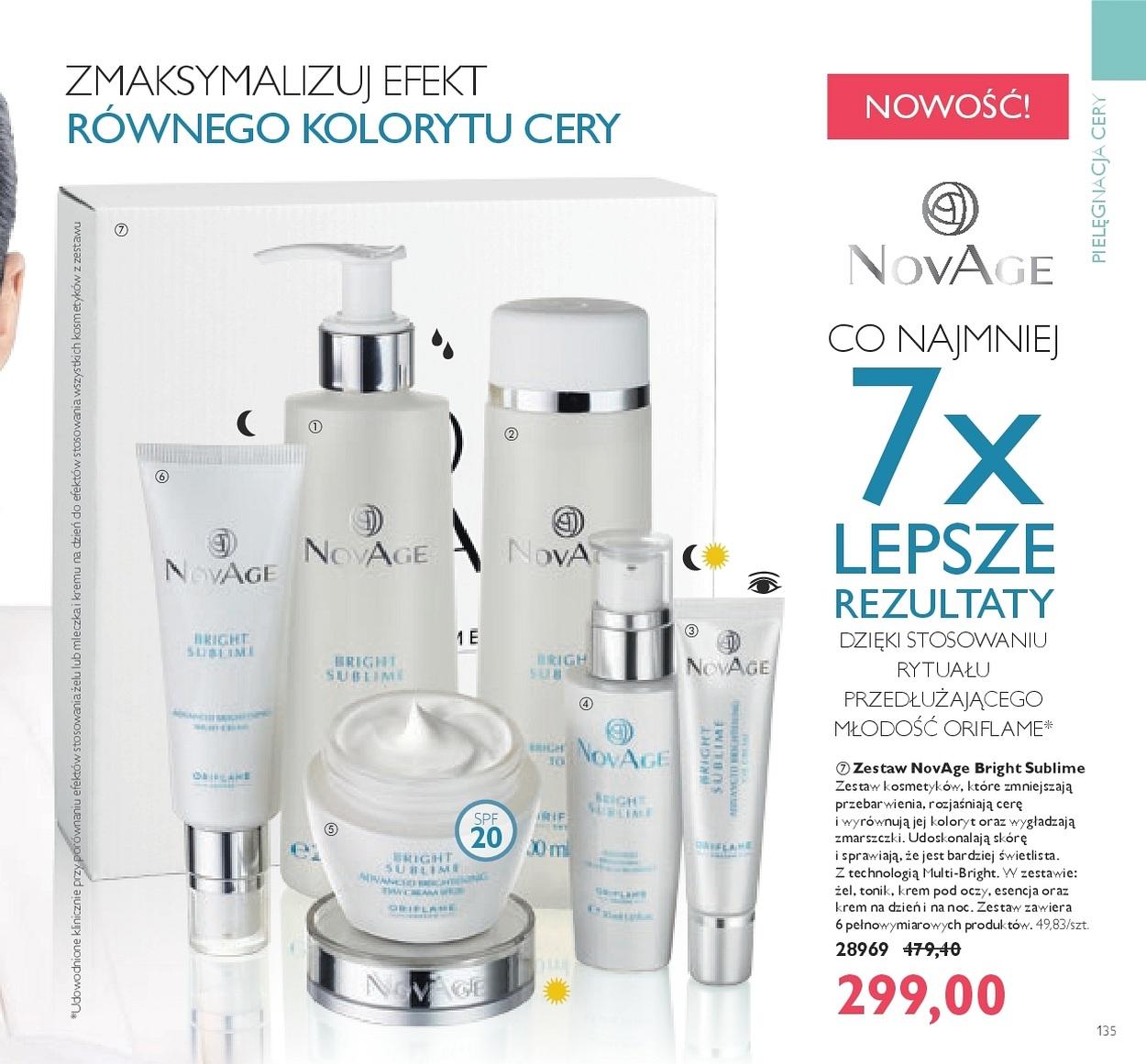 Gazetka promocyjna Oriflame str. 135