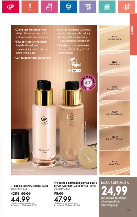 Gazetka promocyjna Oriflame str. 69