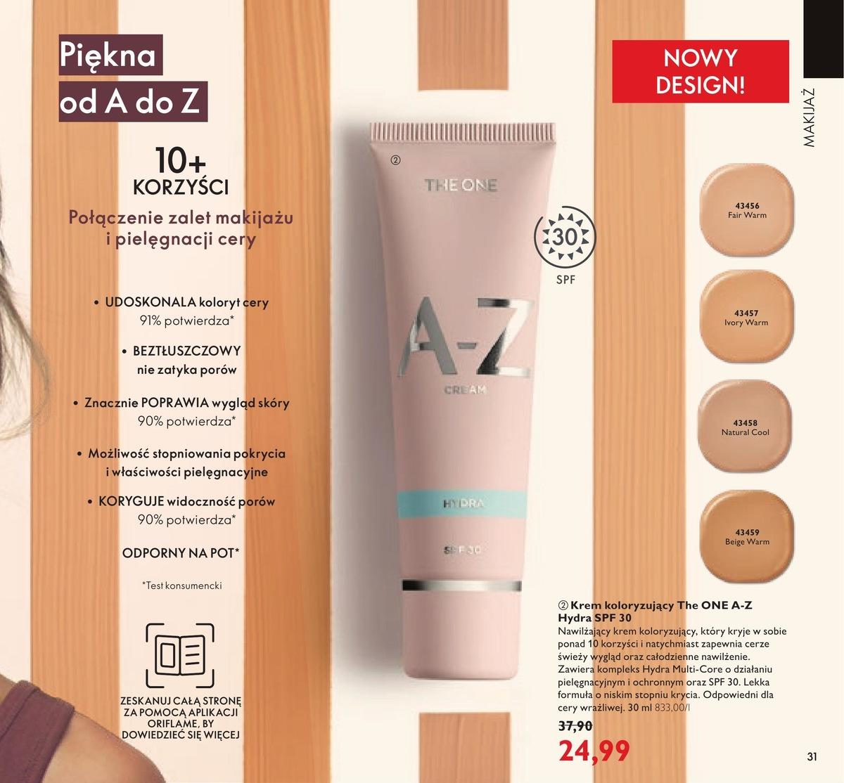 Gazetka promocyjna Oriflame str. 31