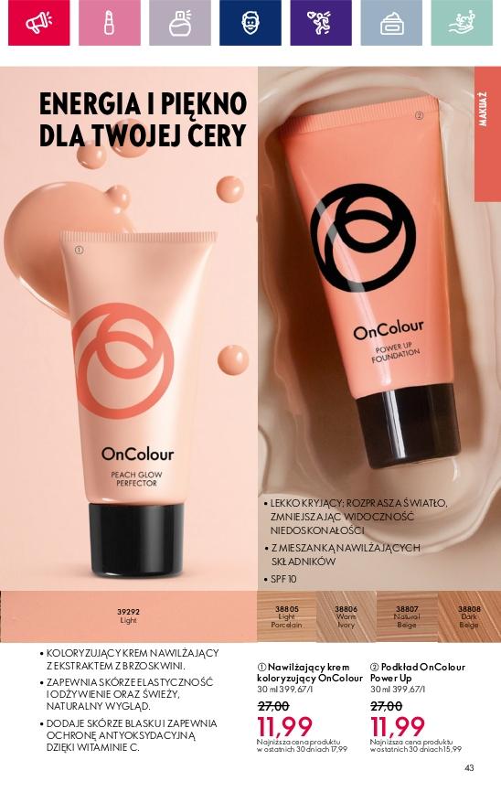 Gazetka promocyjna Oriflame str. 43