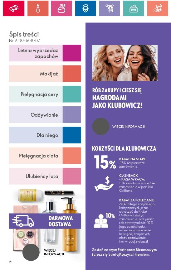 Gazetka promocyjna Oriflame str. 28