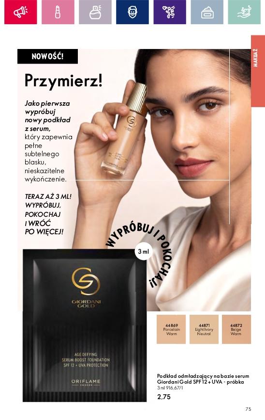 Gazetka promocyjna Oriflame str. 75