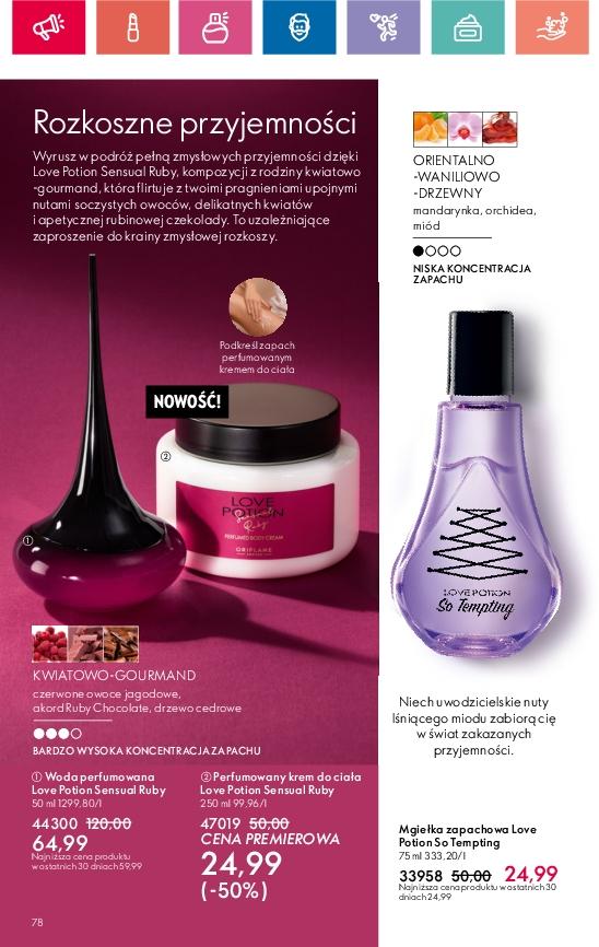 Gazetka promocyjna Oriflame str. 78