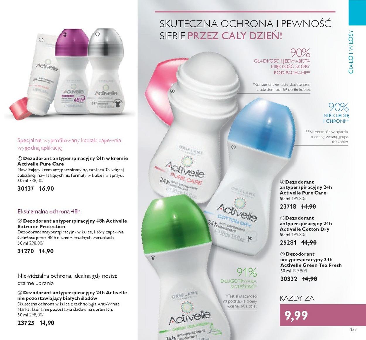 Gazetka promocyjna Oriflame str. 127