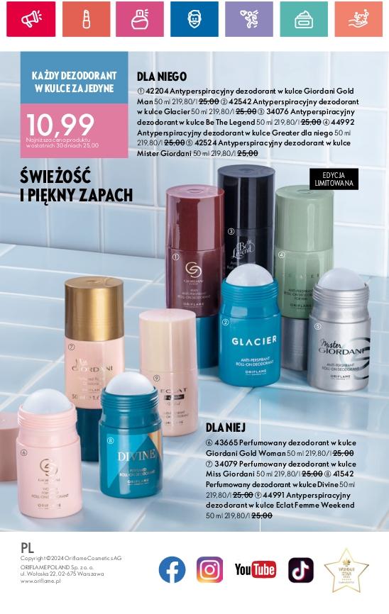 Gazetka promocyjna Oriflame str. 166
