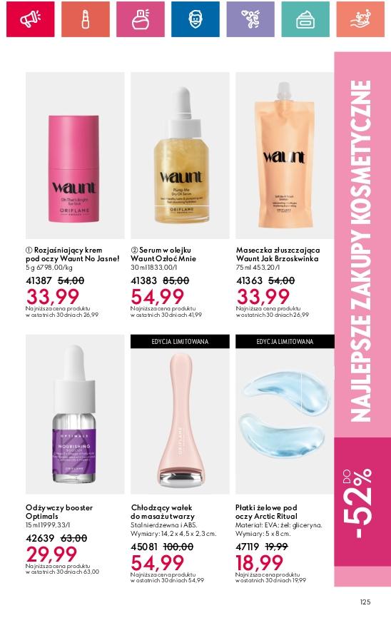 Gazetka promocyjna Oriflame str. 125