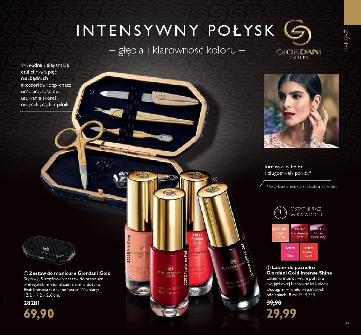 Gazetka promocyjna Oriflame str. 63