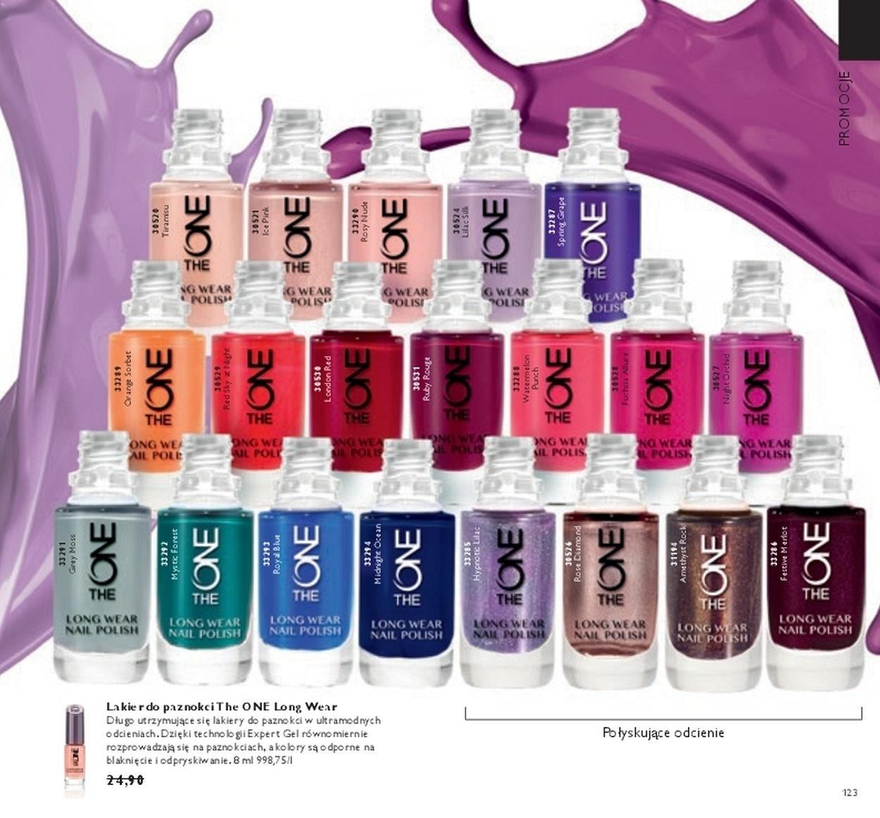 Gazetka promocyjna Oriflame str. 123