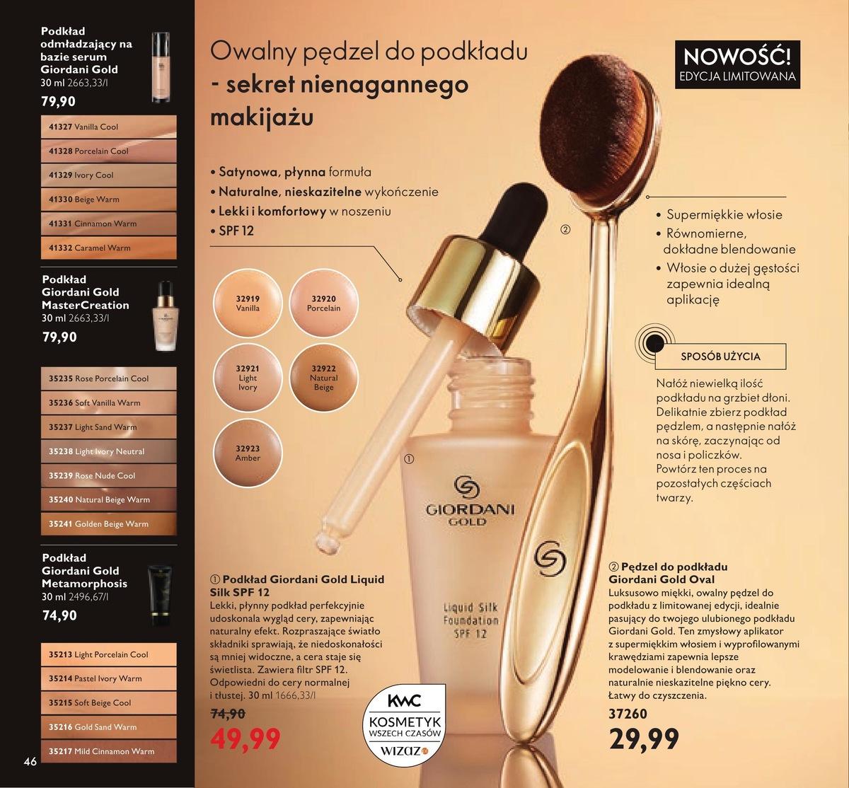Gazetka promocyjna Oriflame str. 46