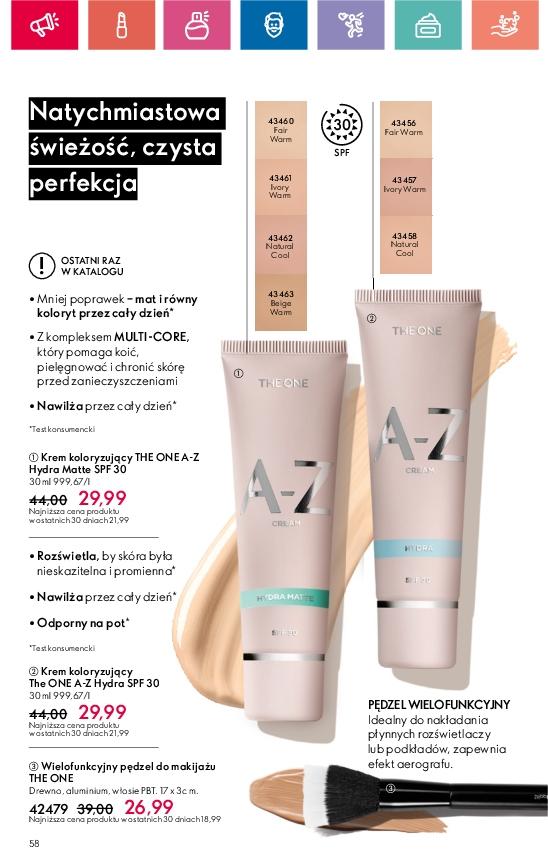 Gazetka promocyjna Oriflame str. 58