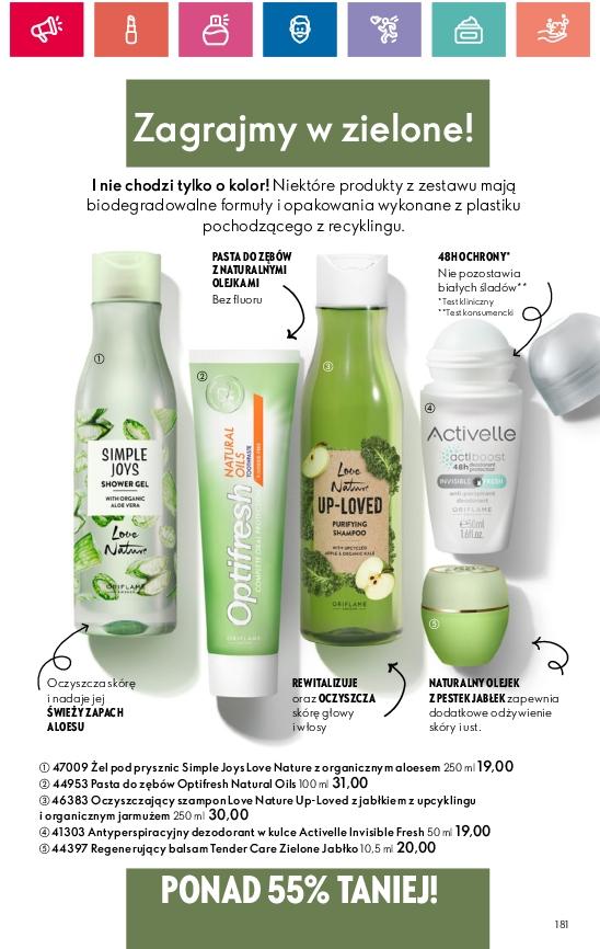 Gazetka promocyjna Oriflame str. 181