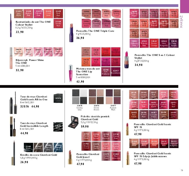 Gazetka promocyjna Oriflame str. 79