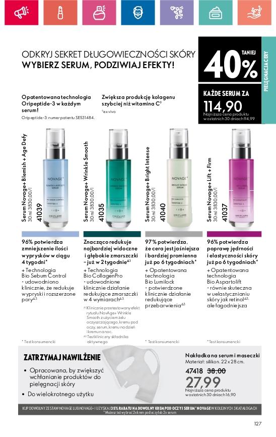 Gazetka promocyjna Oriflame str. 127