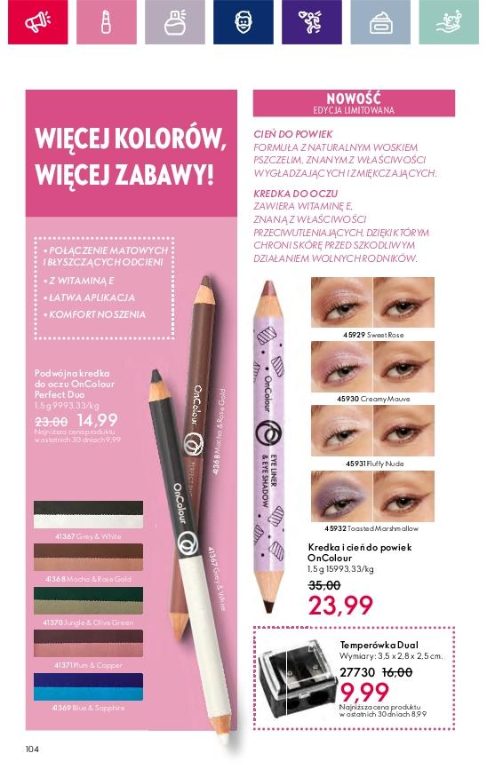 Gazetka promocyjna Oriflame str. 104