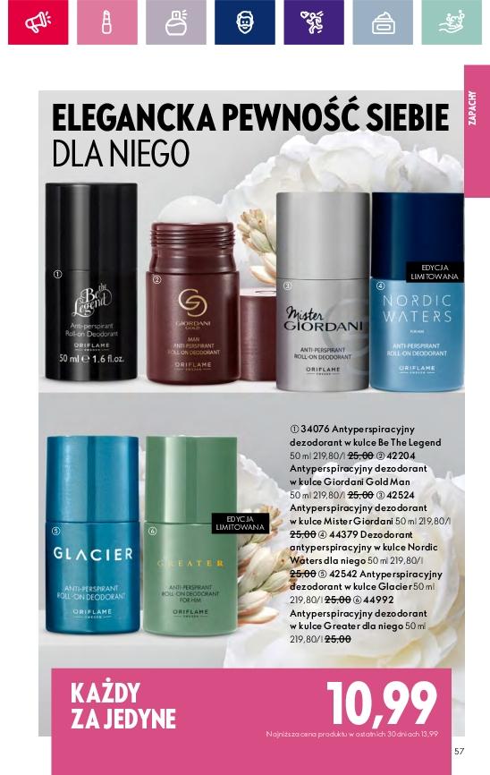 Gazetka promocyjna Oriflame str. 57