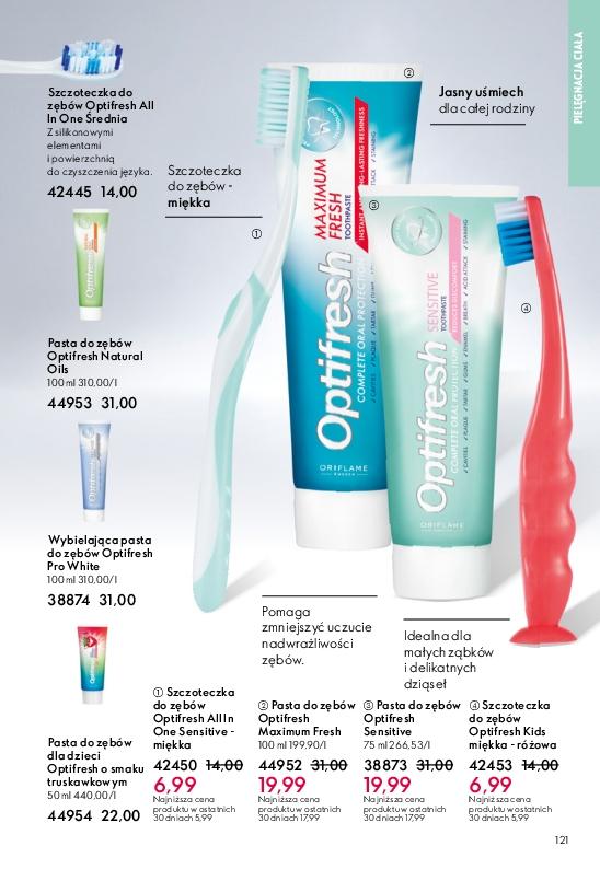 Gazetka promocyjna Oriflame str. 121