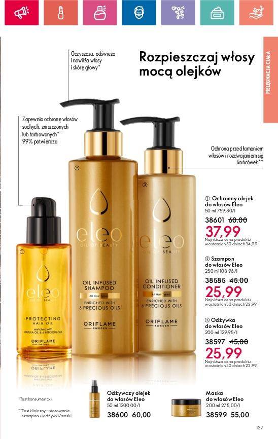 Gazetka promocyjna Oriflame str. 137