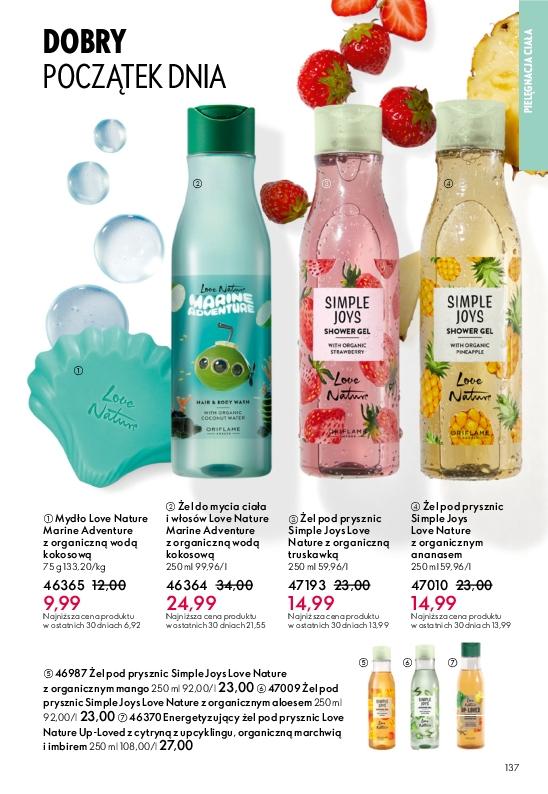 Gazetka promocyjna Oriflame str. 137