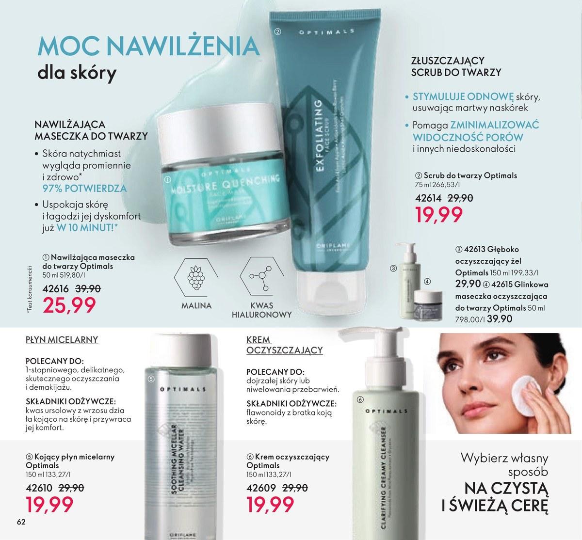 Gazetka promocyjna Oriflame str. 62