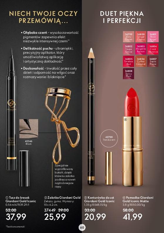 Gazetka promocyjna Oriflame str. 60