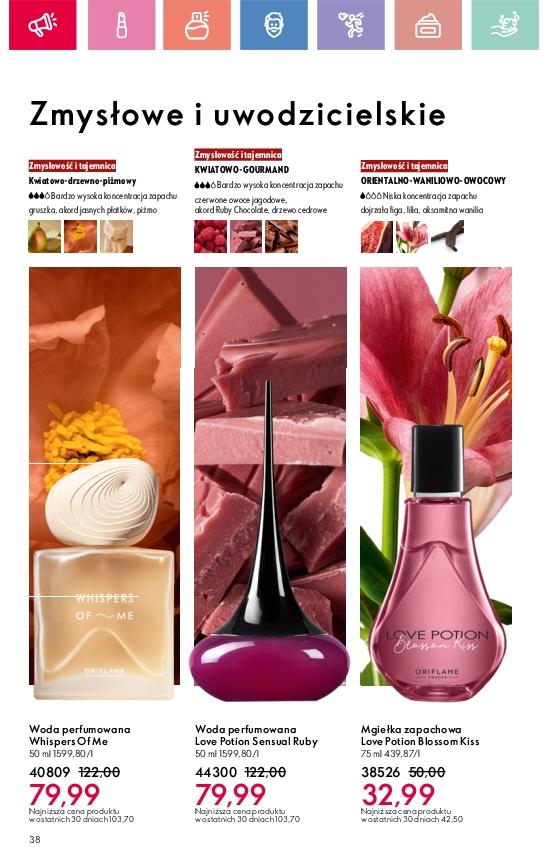 Gazetka promocyjna Oriflame str. 38