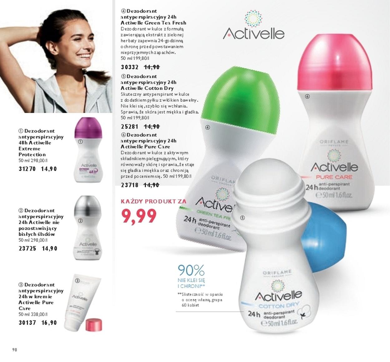 Gazetka promocyjna Oriflame str. 98