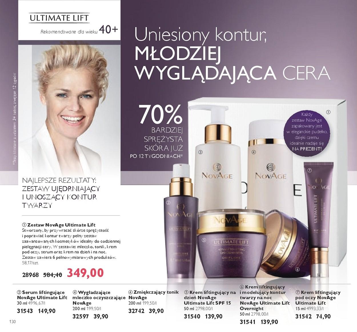 Gazetka promocyjna Oriflame str. 130