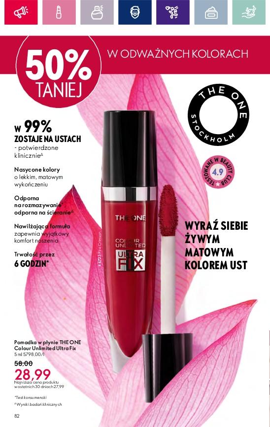 Gazetka promocyjna Oriflame str. 82