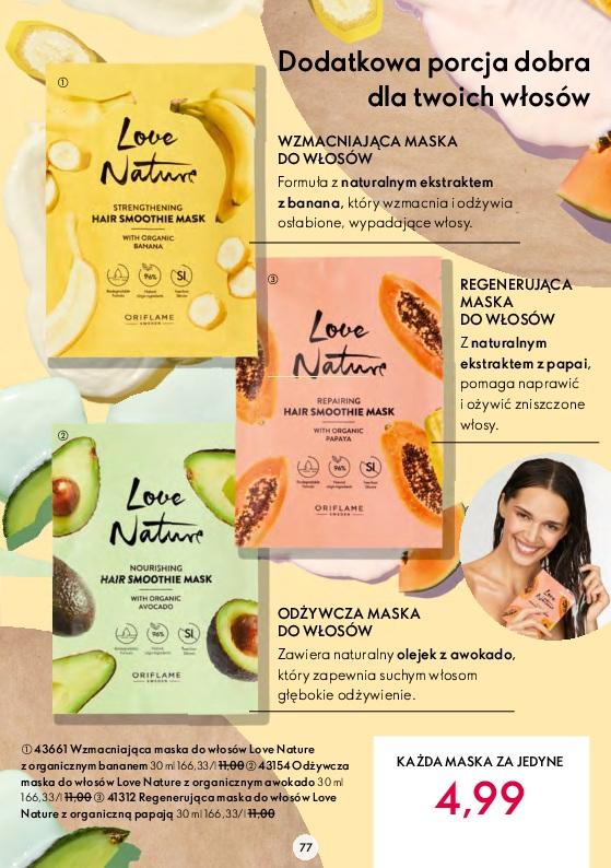 Gazetka promocyjna Oriflame str. 77