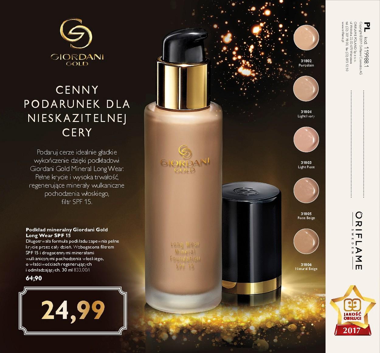 Gazetka promocyjna Oriflame str. 160