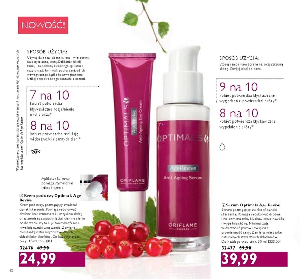 Gazetka promocyjna Oriflame str. 62
