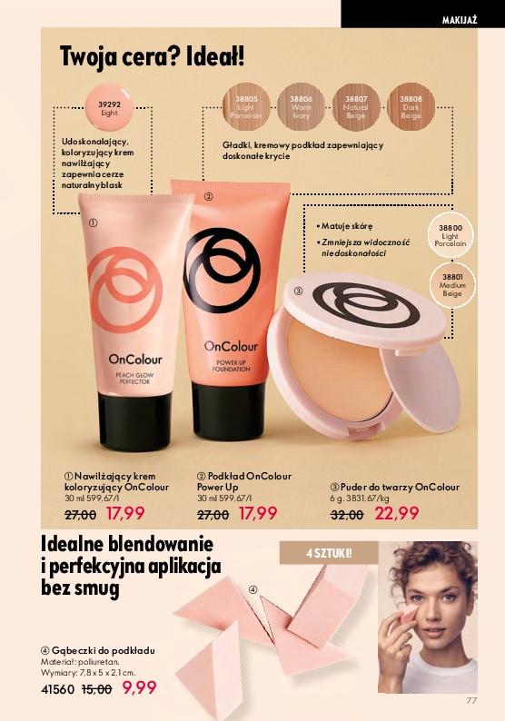 Gazetka promocyjna Oriflame str. 77