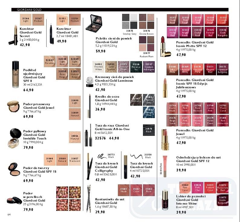 Gazetka promocyjna Oriflame str. 64